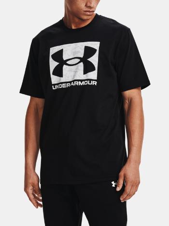 Under Armour UA Abc Camo Boxed Logo SS Tricou Negru