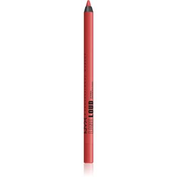 NYX Professional Makeup Line Loud Vegan creion contur buze cu efect matifiant culoare 11 - Rebel Red 1,2 g