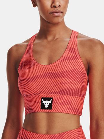 Under Armour UA Project Rock HG Bra Sutien Portocaliu