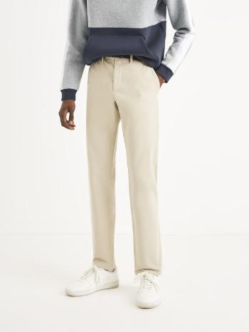 Celio Tocharles Chino Pantaloni Alb