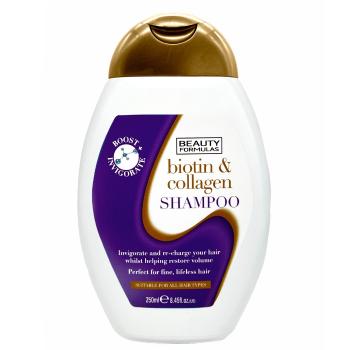 Beauty Formulas Șampon cu biotină și colagen pentru păr fin obosit (Bioten & Collagen Shampoo) 250 ml