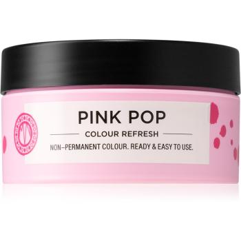 Maria Nila Colour Refresh Pink Pop mască fină de hrănire fără pigmenți permanenți de culoare rezistă la 4 - 10 spălări 0.06 100 ml