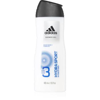 Adidas Hydra Sport gel de dus pentru față, corp și păr 3 in 1 400 ml