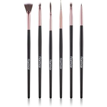 flormar Nail Art Brush Set set perii machiaj pentru unghii 6 buc