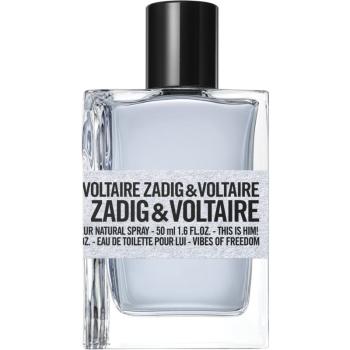 Zadig & Voltaire This is Him! Vibes of Freedom Eau de Toilette pentru bărbați 50 ml