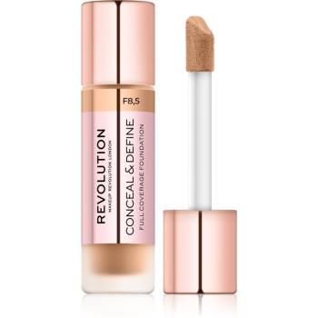 Makeup Revolution Conceal & Define acoperire make-up culoare F8.5 23 ml