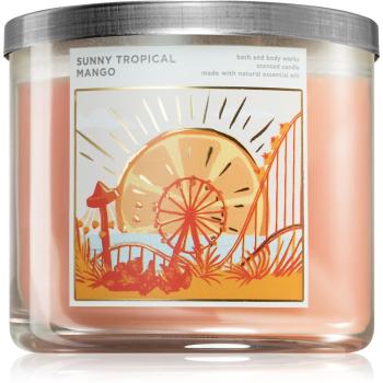 Bath & Body Works Sunny Tropical Mango lumânare parfumată 411 g