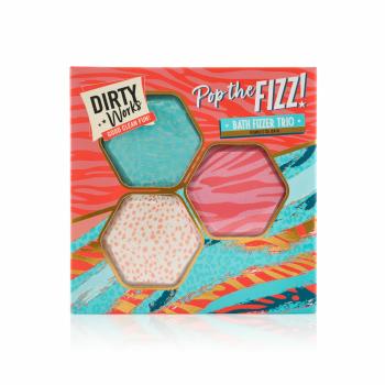 Dirty Works Set cadou de bombe efervescente pentru baie 3 buc