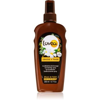 Lovea Tanning Gel Monoi spray pentru accelerarea bronzului 200 ml