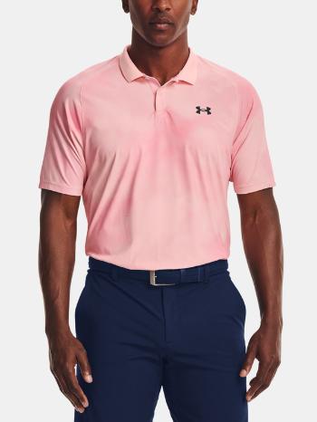 Under Armour UA Iso-Chill Afterburn Polo Tricou Roz