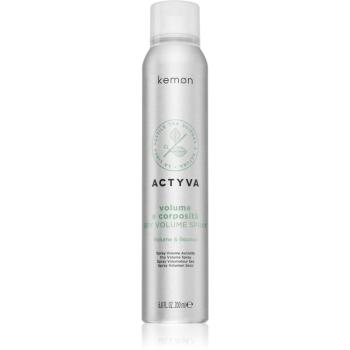 Kemon Actyva Volume e Corposità spray pentru volum de la rădăcini 200 ml