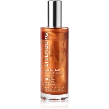 Eisenberg Sublime Tan Huile Visage & Corps Ulei de plaja pentru fata si corp SPF 6 100 ml