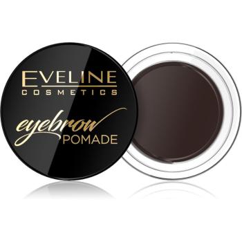 Eveline Cosmetics Eyebrow Pomade pomadă pentru sprâncene cu aplicator culoare Soft Brown 12 ml