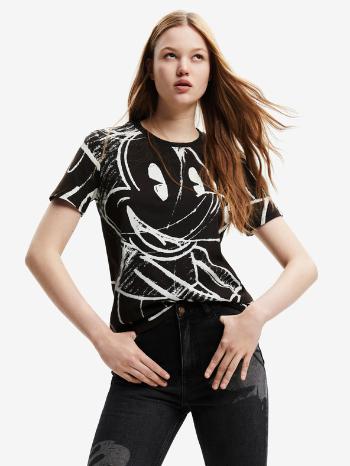 Desigual Tricou Negru