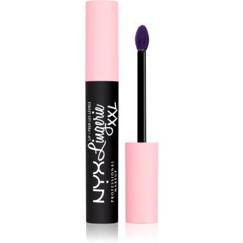 NYX Professional Makeup Limited Edition Halloween 2022 Lip Lingerie XXL Ruj de buze lichid, de lunga durata culoare 31 Naughty Noir 4 ml