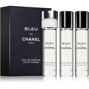 Chanel Bleu de Chanel Eau de Parfum pentru bărbați 3 x 20 ml