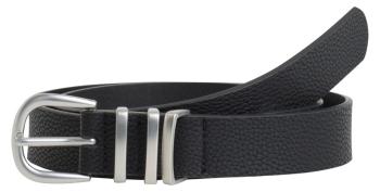 Pieces Curea Lea Jeans Belt Noos Black W/Silver 80 cm