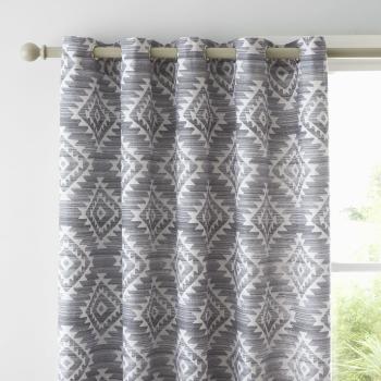 Draperii gri 2 buc. 229x168 cm Aztec Geo – Catherine Lansfield