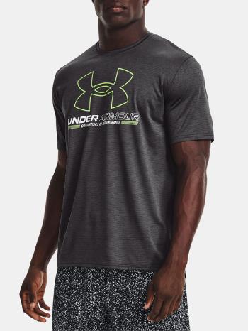 Under Armour UA Training Vent Graphic SS Tricou Gri