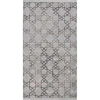 Covor gri lavabil 160x230 cm Kahve – Vitaus