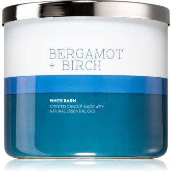 Bath & Body Works Bergamot + Birch lumânare parfumată 411 g