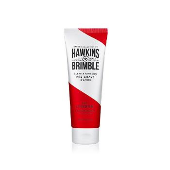 Hawkins & Brimble Peeling blând pentru bărbați cu miros de elemi si ginseng (Elemi & Ginseng Pre-Shave Scrub) 125 ml