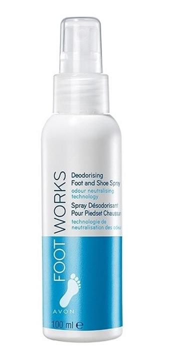 Avon Deodorant picioare revigorant Foot Works (Deodorising Foot & Shoe Spray) 100 ml