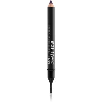 NYX Professional Makeup Dazed & Diffused Blurring Lipstick ruj in creion culoare 10 - 90s Babe 2.3 g