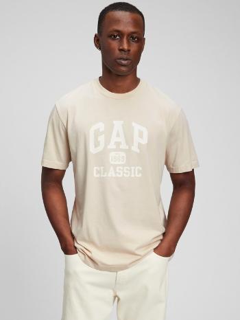 GAP 1969 Classic Organic Tricou Bej