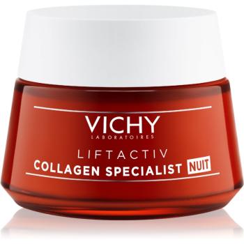 Vichy Liftactiv Collagen Specialist Cremă de noapte intensă pentru riduri 50 ml