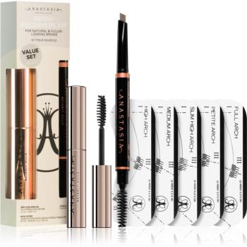 Anastasia Beverly Hills Brow Beginners Kit set pentru sprancene Taupe culoare