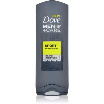 Dove Men+Care Active + Fresh gel de duș corp si fata 250 ml