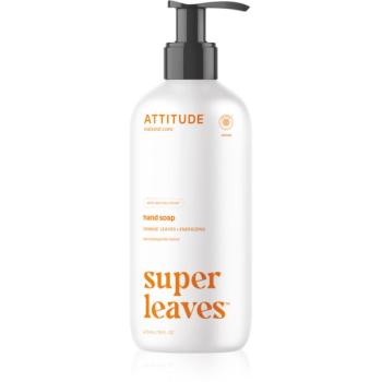 Attitude Super Leaves Orange Leaves Săpun natural pentru mâini cu efect detoxifiant 473 ml