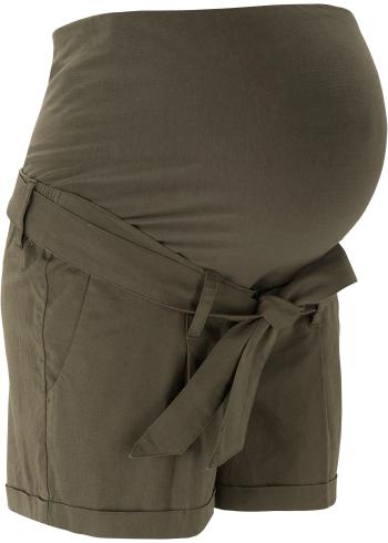 Pantaloni scurți cu in, pentru gravide