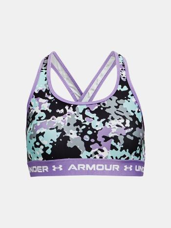 Under Armour G Crossback Mid Printed Sutien pentru fete Roz