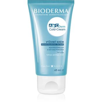 Bioderma ABC Derm Cold-Cream Cremă nutritivă pentru față și corp pentru nou-nascuti si copii 45 ml