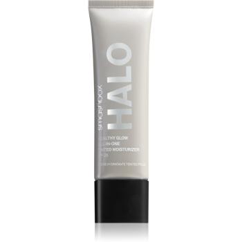 Smashbox Halo Healthy Glow All-in-One Tinted Moisturizer SPF 25 Mini cremă hidratantă nuanțatoare, cu efect de iluminare SPF 25 culoare Tan Dark 12 ml