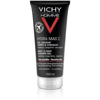 Vichy Homme Hydra-Mag C gel de duș pentru corp si par 100 ml