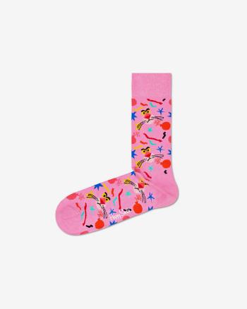 Happy Socks Pink Panther Bomb Voyage Șosete Roz
