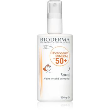 Bioderma Photoderm Mineral spray autobronzant cu minerale SPF 50+ 100 ml