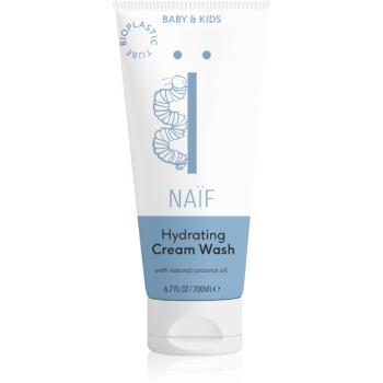 Naif Baby & Kids Hydrating Cream Wash crema de dus hidratanta pentru nou-nascuti si copii 200 ml