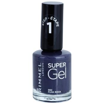 Rimmel Super Gel gel de unghii fara utilizarea UV sau lampa LED culoare 062 Punk Rock 12 ml