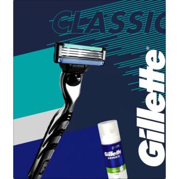 Gillette Classic + Sensitive Set set cadou pentru bărbați