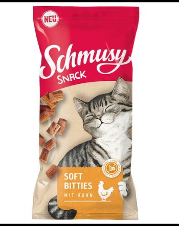 SCHMUSY SNACK Soft Bities recompensa moale pisici 60 g cu pui