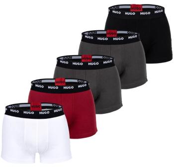 Hugo Boss 5 PACK - boxeri pentru bărbați HUGO 50479944-996 XL