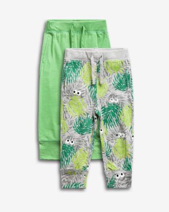 GAP Pantaloni de trening pentru copii 2 buc Verde Gri