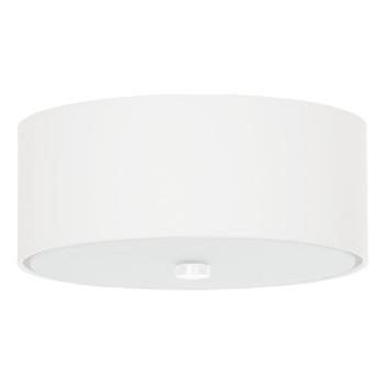 Plafonieră albă cu abajur textil ø 30 cm Herra – Nice Lamps