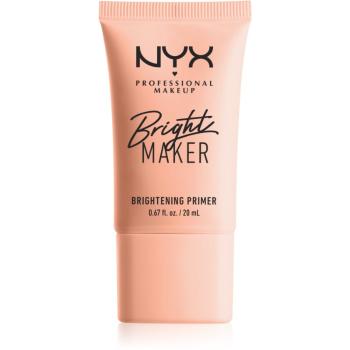 NYX Professional Makeup Bright Maker baza de machiaj iluminatoare 20 ml