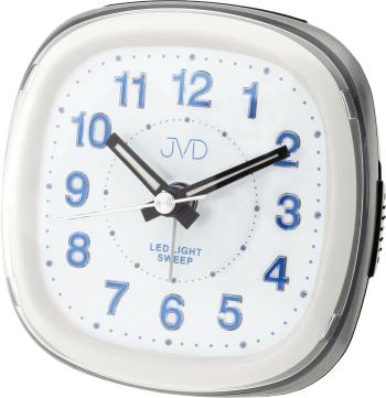 JVD Ceas deșteptător analog LED cu funcționare silențioasă SRP813.4