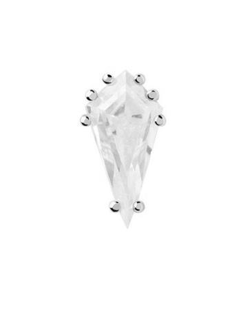 PDPAOLA Cercel fin argintiu single cu zircon NOA Silver PG02-759-U